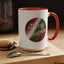 Christmas Mug - Merry Christmas White and Red Text Decoration