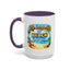 Humor Mug - Life Happens the beach Helps