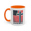 Religious Mug - One Nation Flag Cross