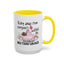 Adult Mug - Riding Away From Everyones Bullshit