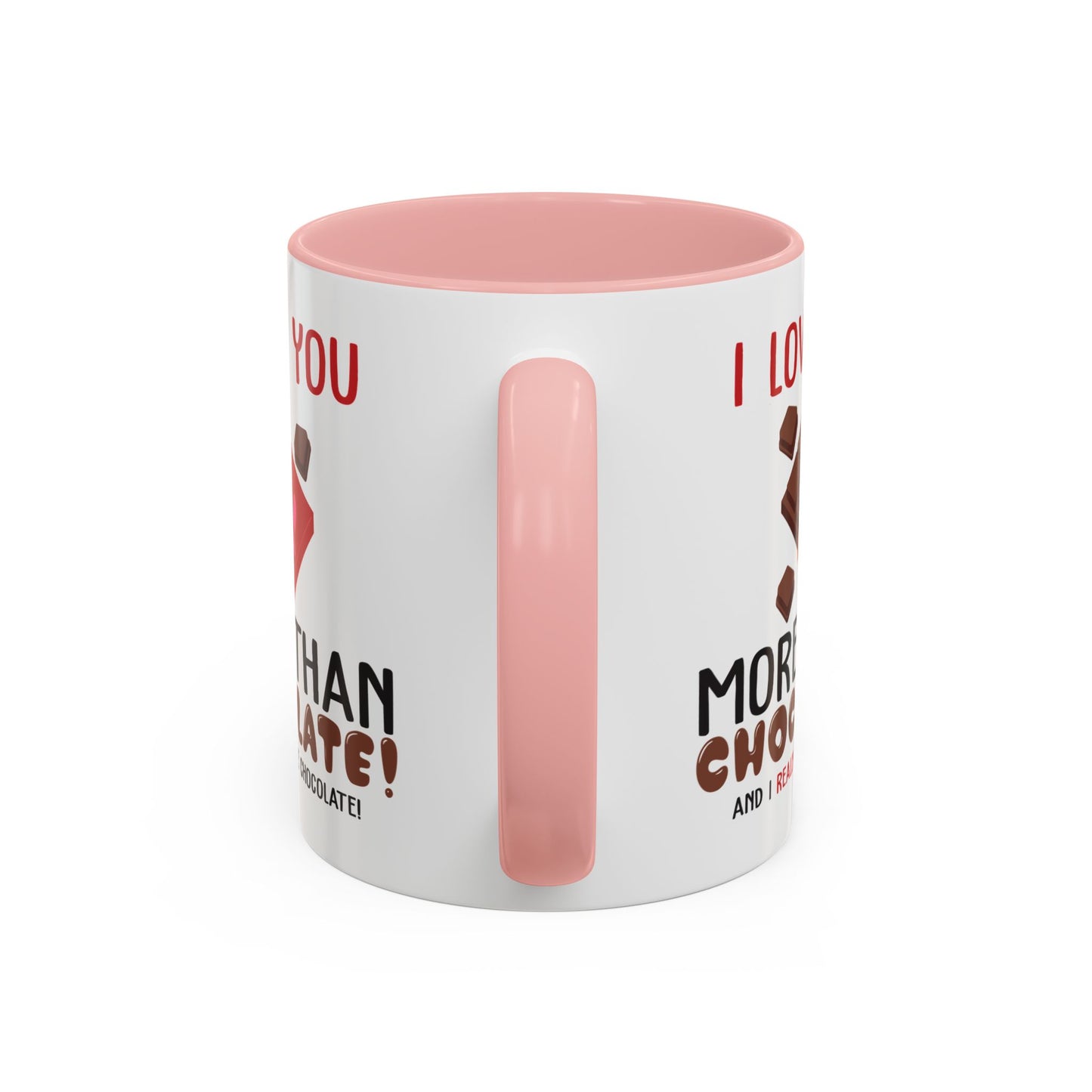 Anniversary Mug - I Love You More Than Chocolate