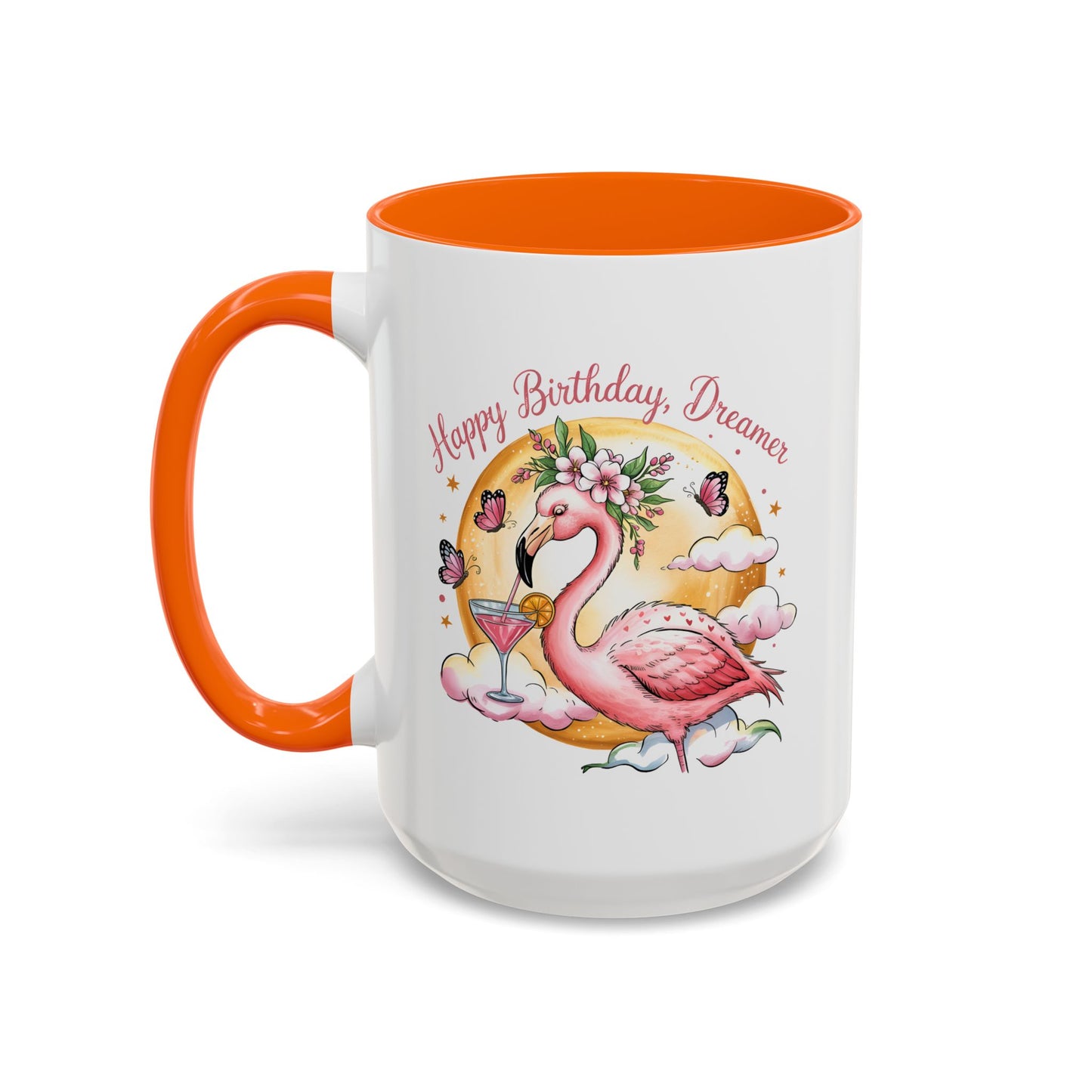 Birthday Mug - Pink Flamingo