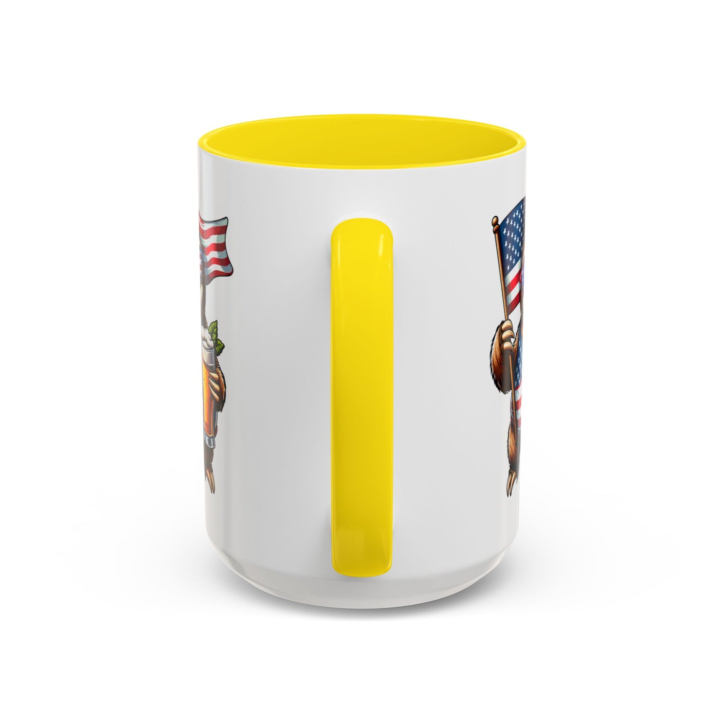 4th of July Mug - Merica Sloth