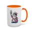 4th of July Mug - American Gnome 7