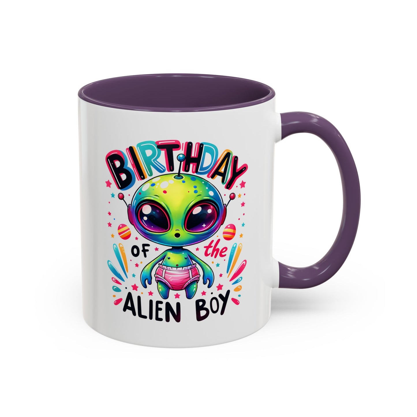 Alien Mug - Birthday Alien Boy