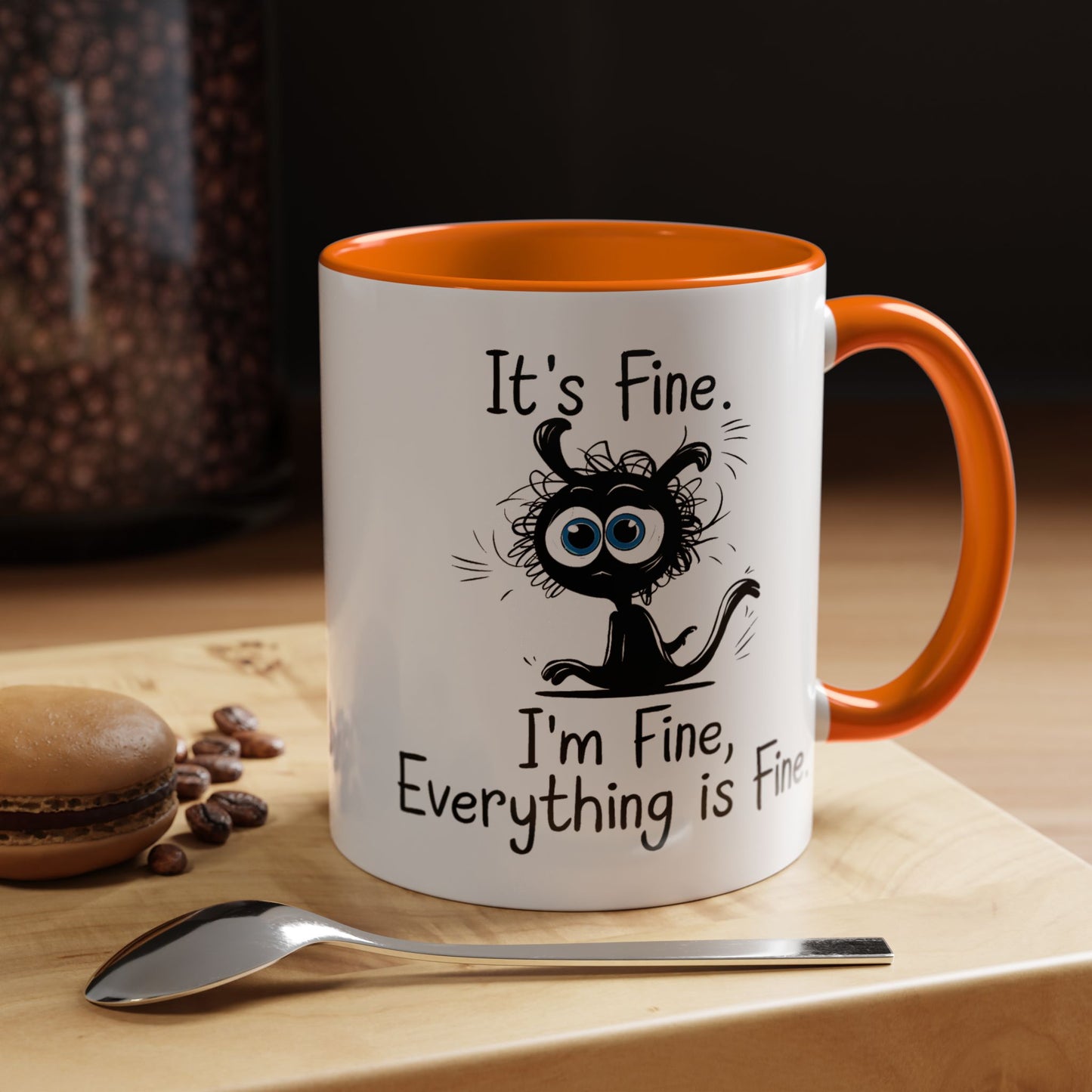 Animal Mug - It's Fine, It's Fine Everything Is Fine