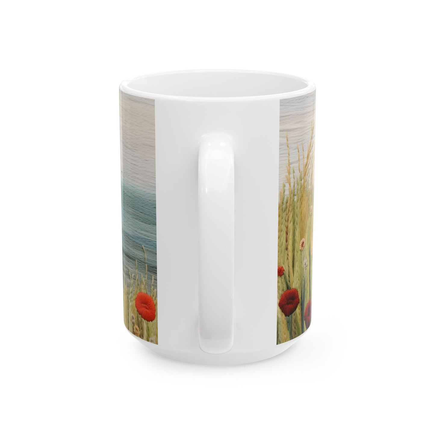 Artistic Mug - Felted Lighthouse 7