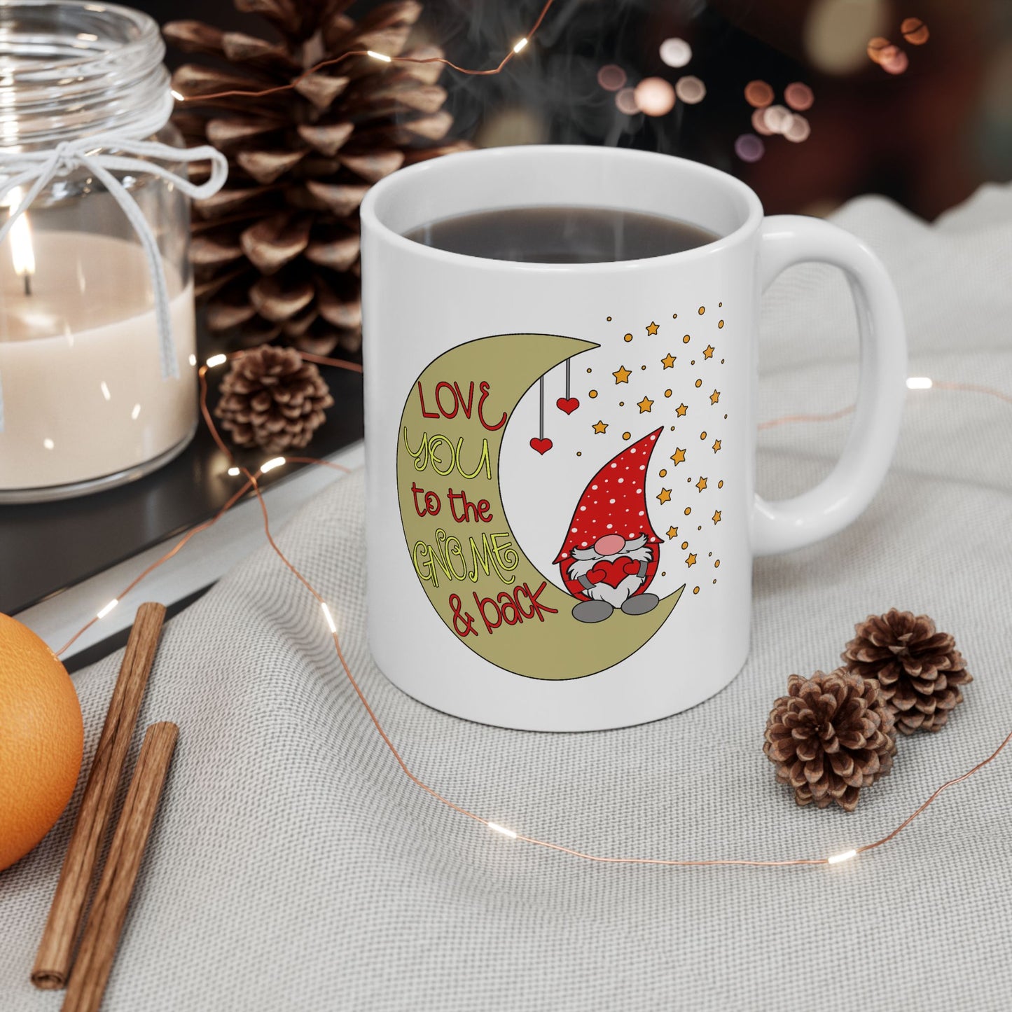 Anniversary Mug - Love You to the Gnome and Back