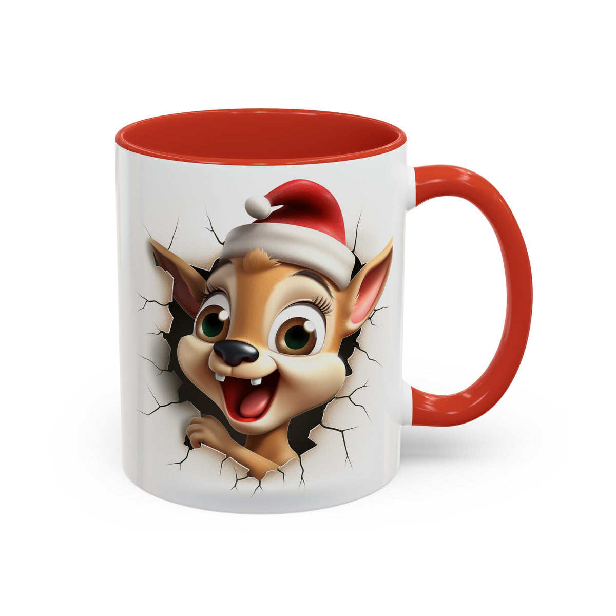 Chistmas Mug - Reindeer 3D 2