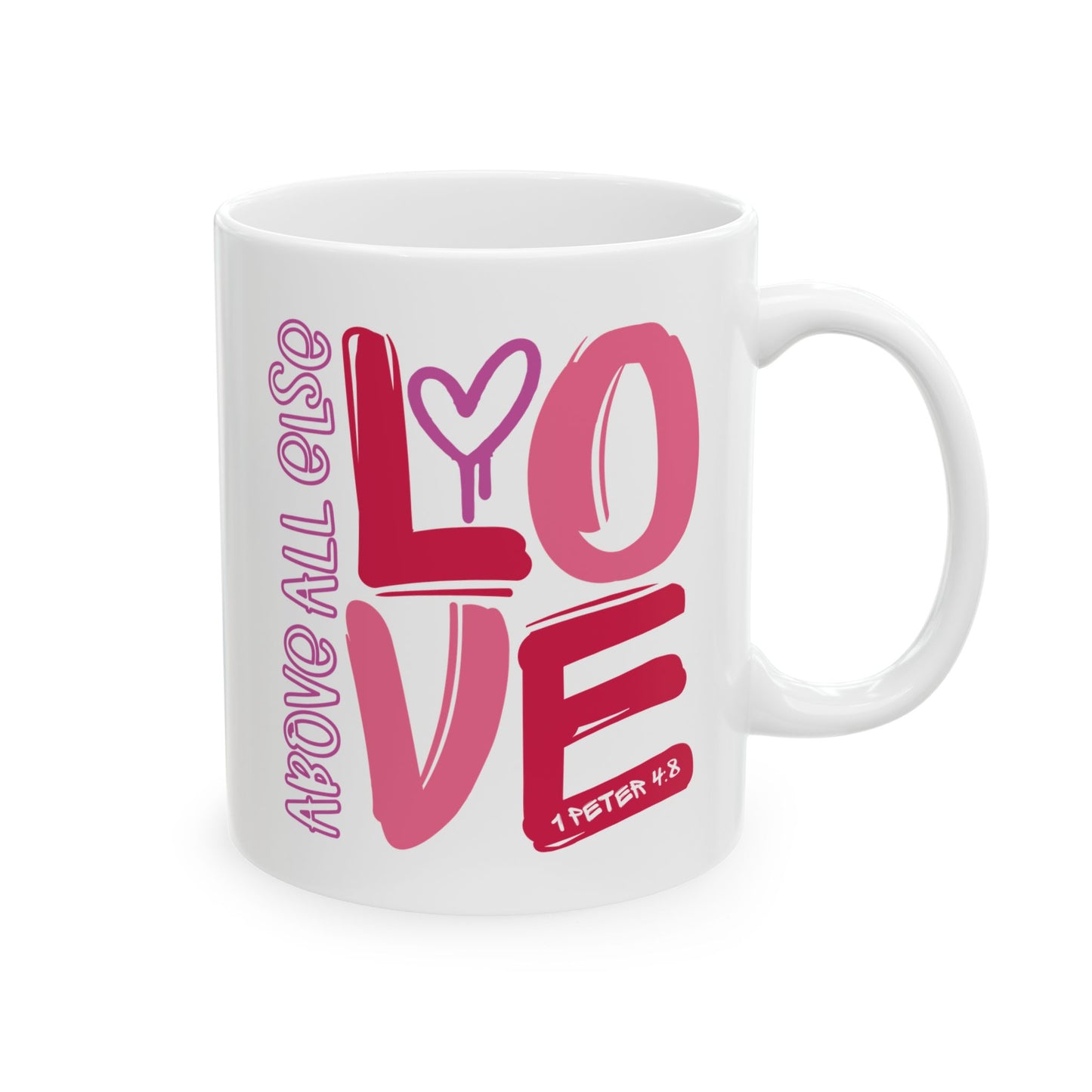 Anniversary Mug - Above All Else Love