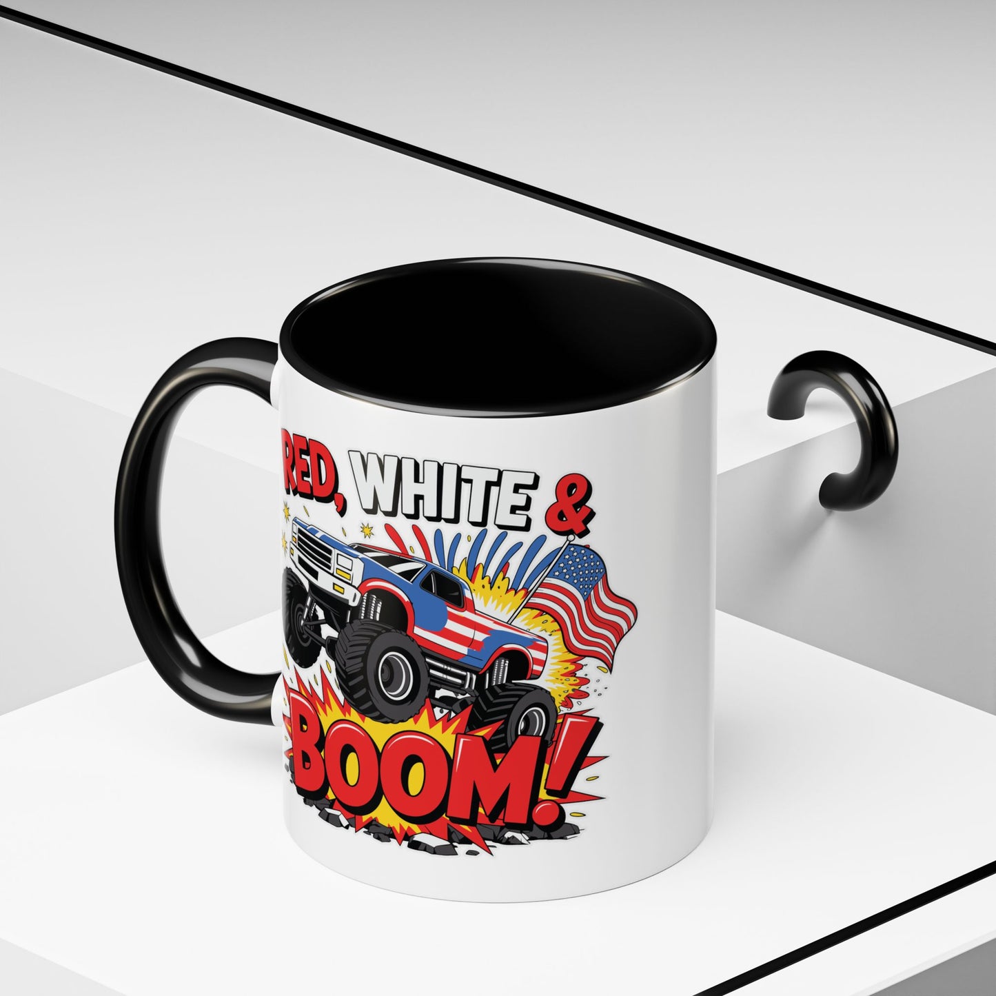 4th of July Mug - Red White & Boom!