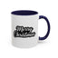 Christmas Mug - Merry Christmas White Black & Grey Text