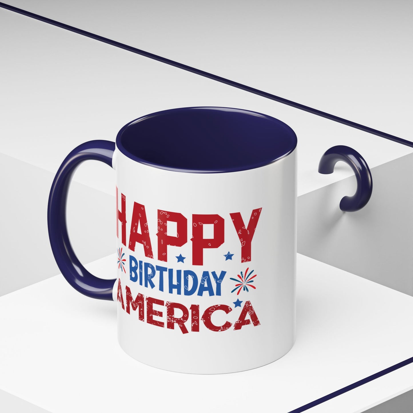 4th of July Mug - Happy Birthday America Celebrations