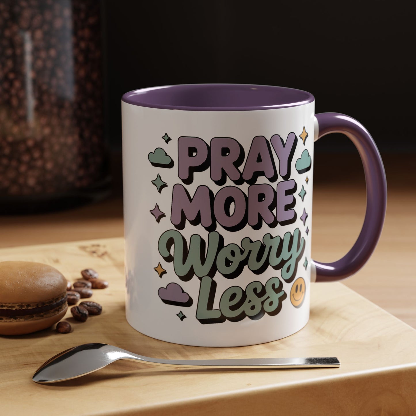 Motivation Mug - Pray More Worry Less