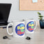 Motivation Mug - Stay Positive Work Hard Badge