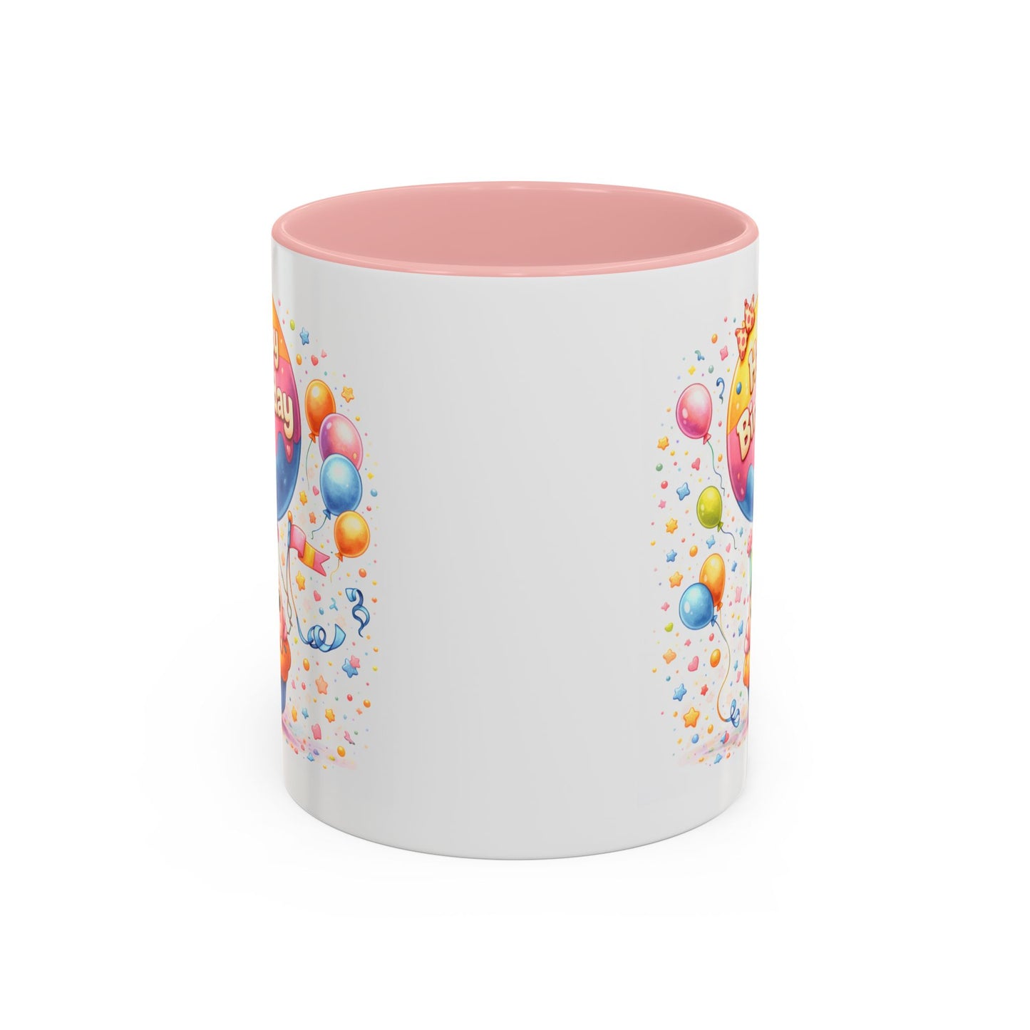 Birthday Mug - Cupcake Balloon