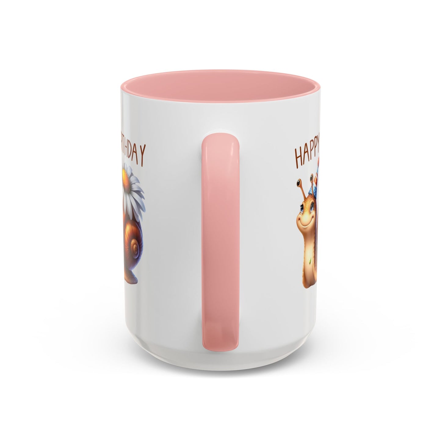Birthday Mug - Snail Flower
