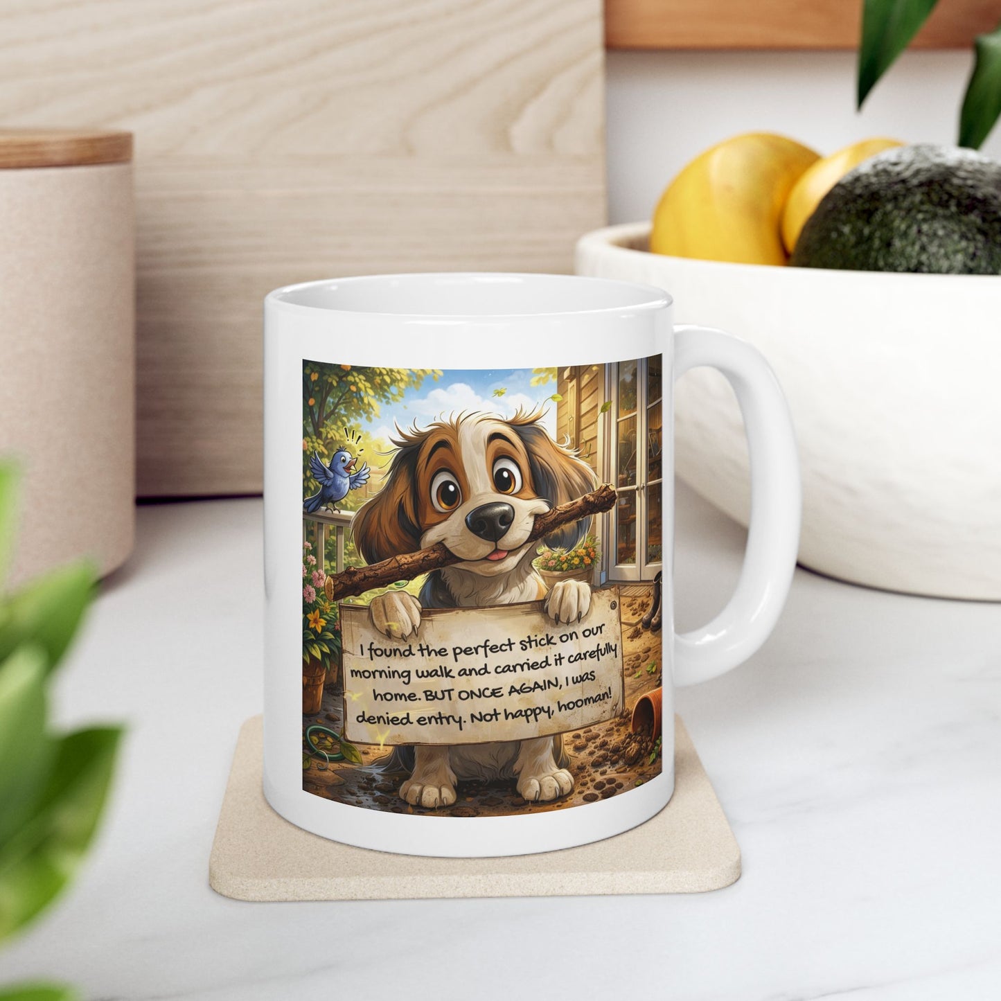 Animal Mug - I Found The Perfect Stick