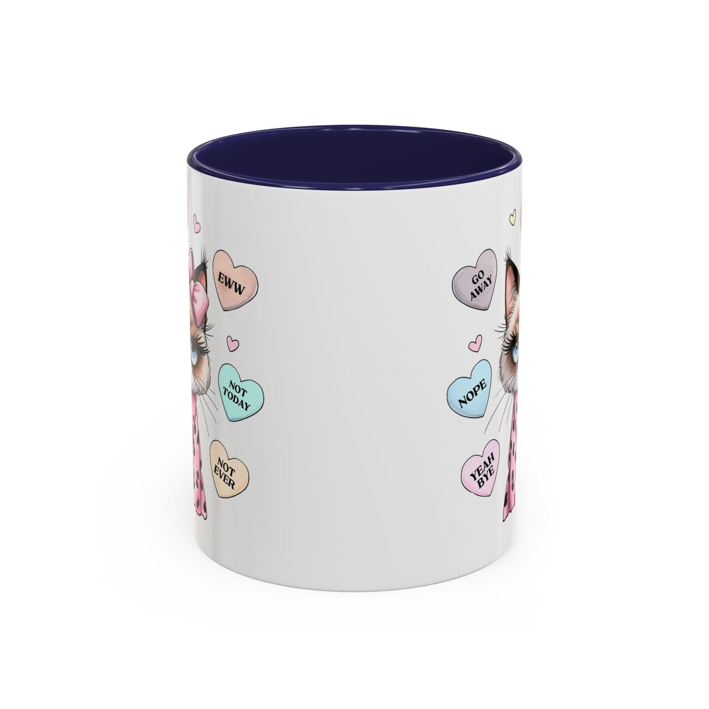 Animal Mug - Conversation Hearts