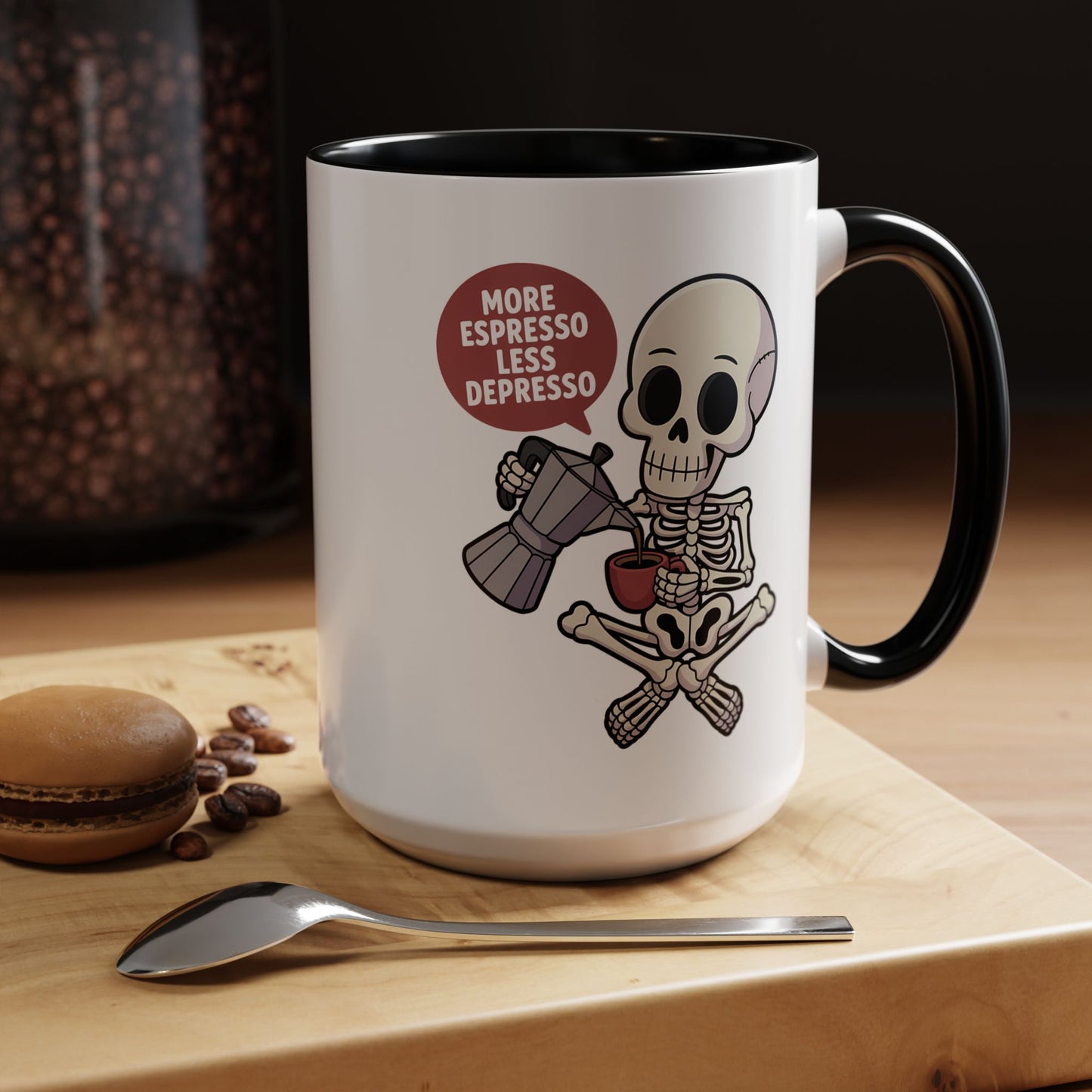 Halloween Mug - More Espresso Less Depresso