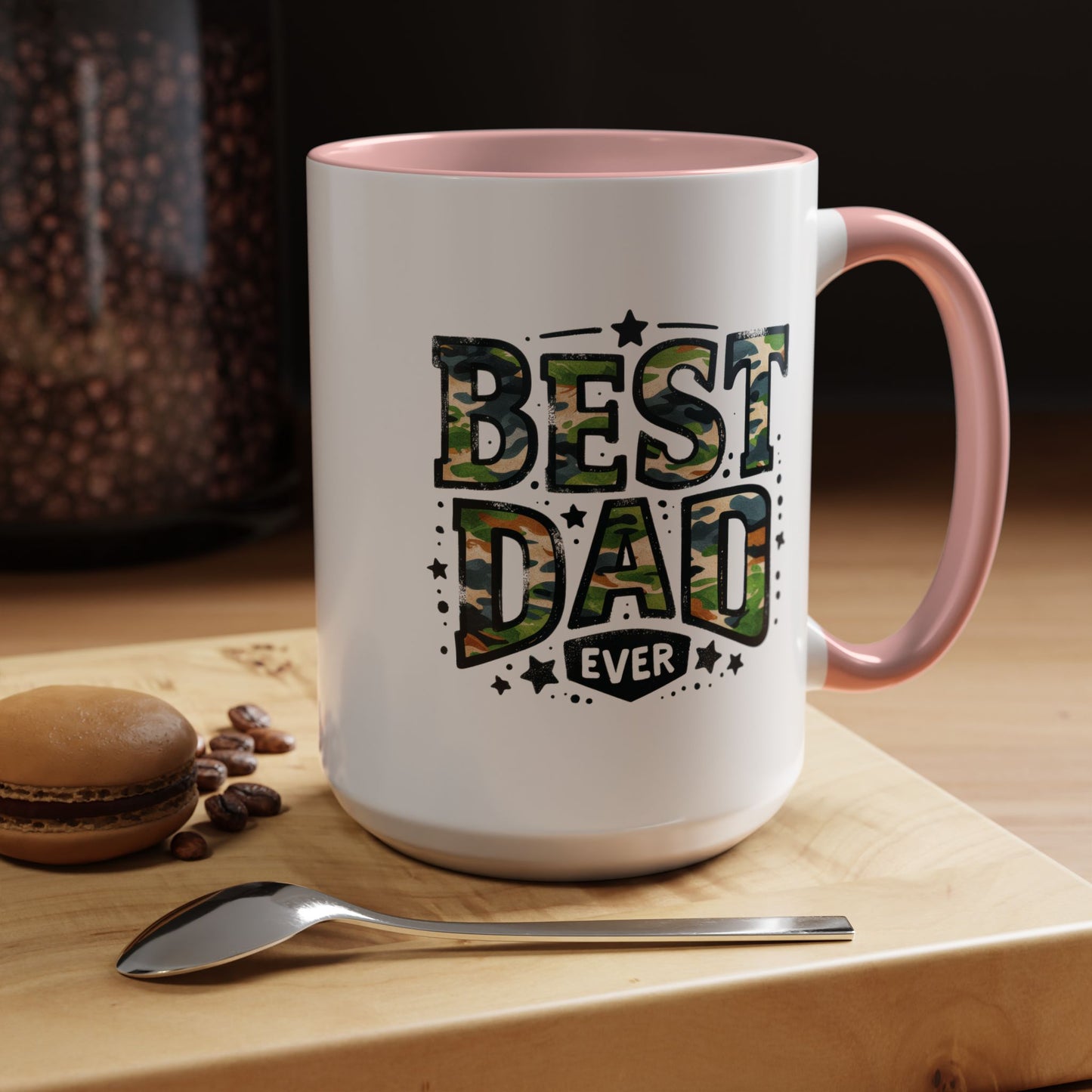 Father's Day Mug - Best Dad Ever Cammo