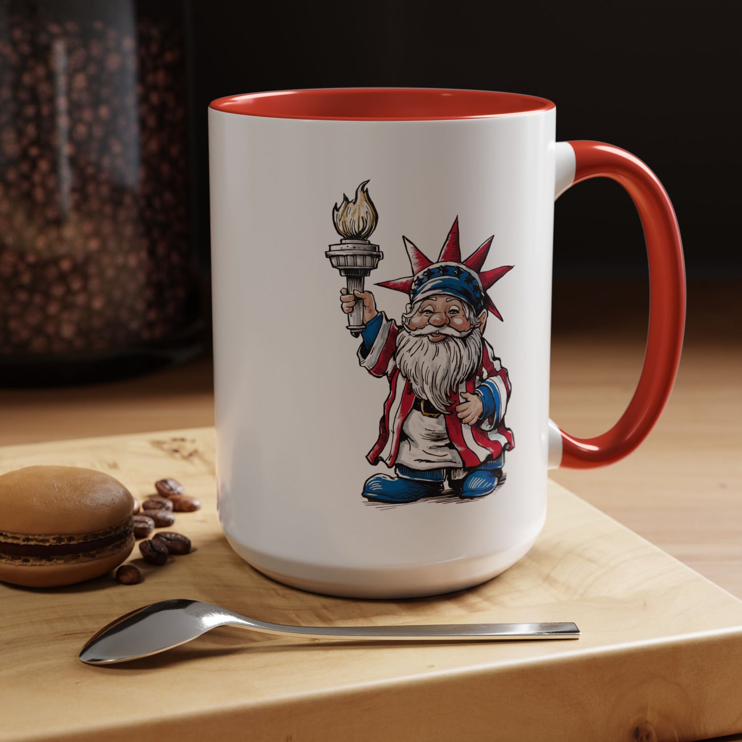 4th of July Mug - American Gnome 7