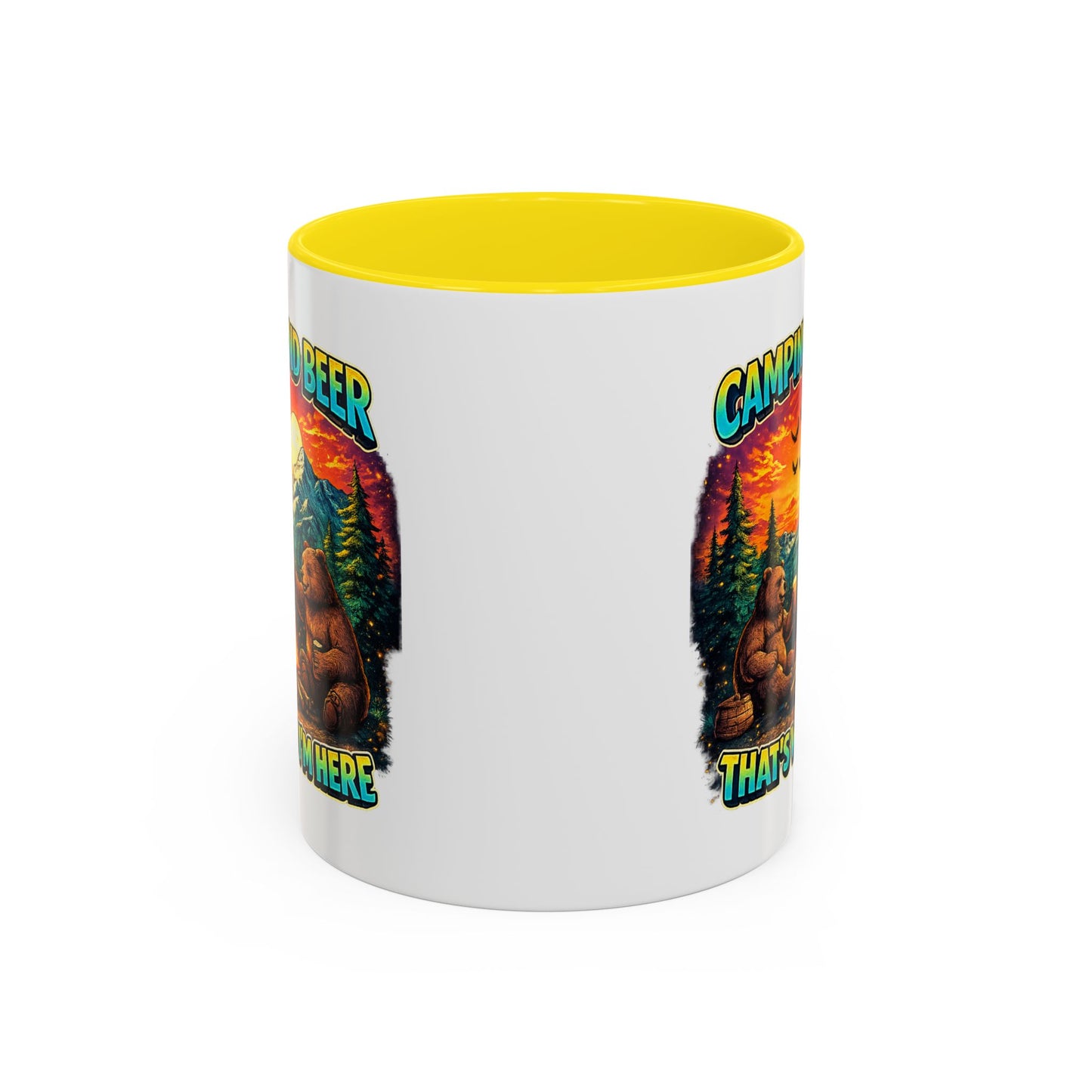 Humor Mug - Camping and Beer