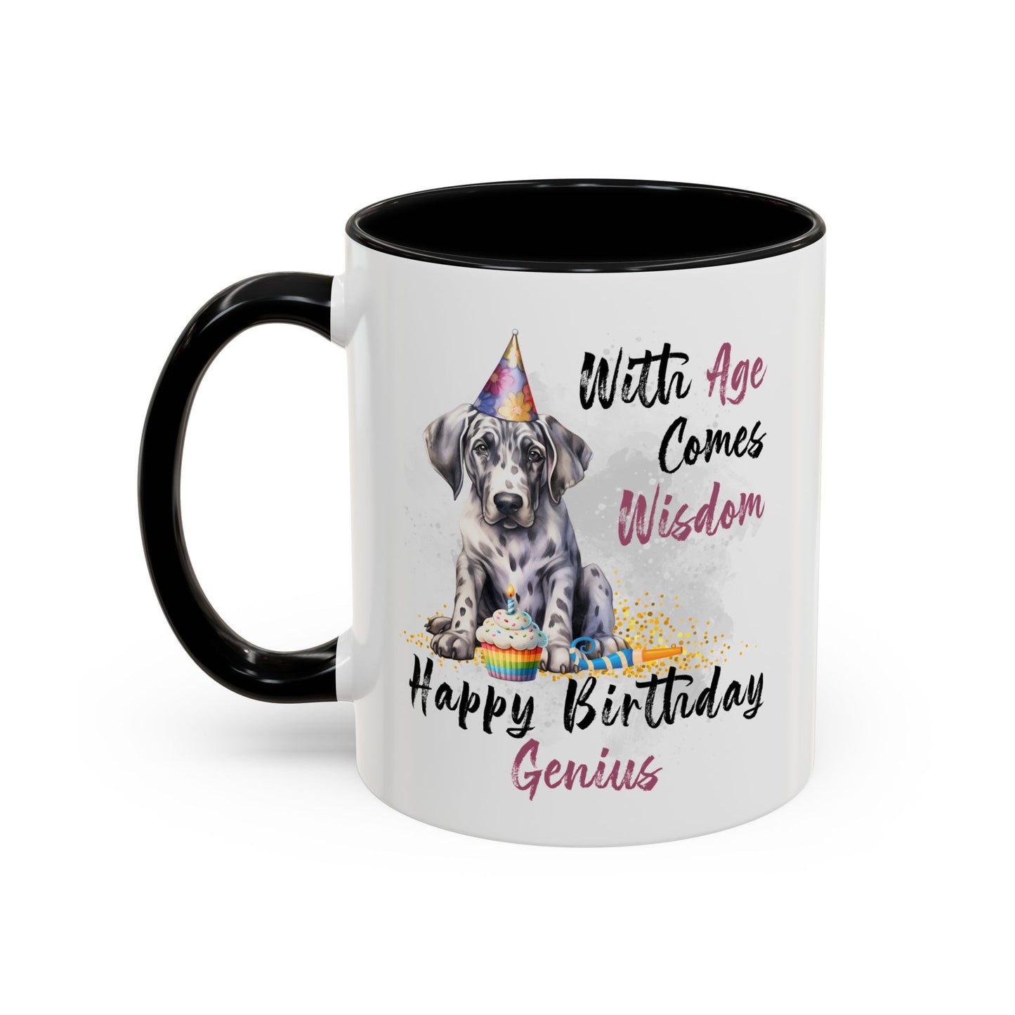 Birthday Mug - With Age Comes Wisdom