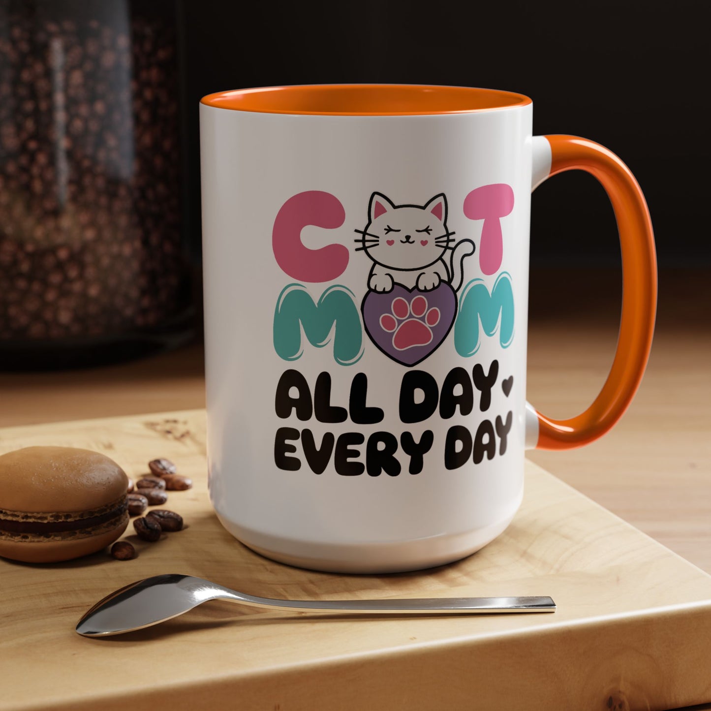 Animal Mug - Cat Mom All Day