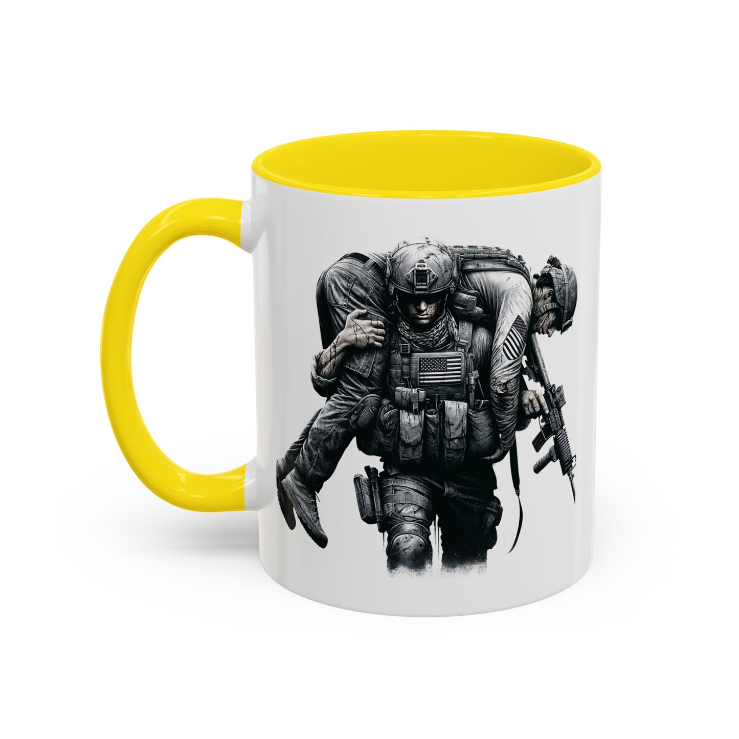 4th of July Mug - American Combat Soldiers