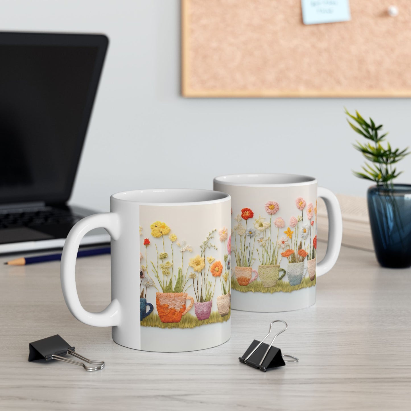 Artistic Mug - Felted Tea Cups 2