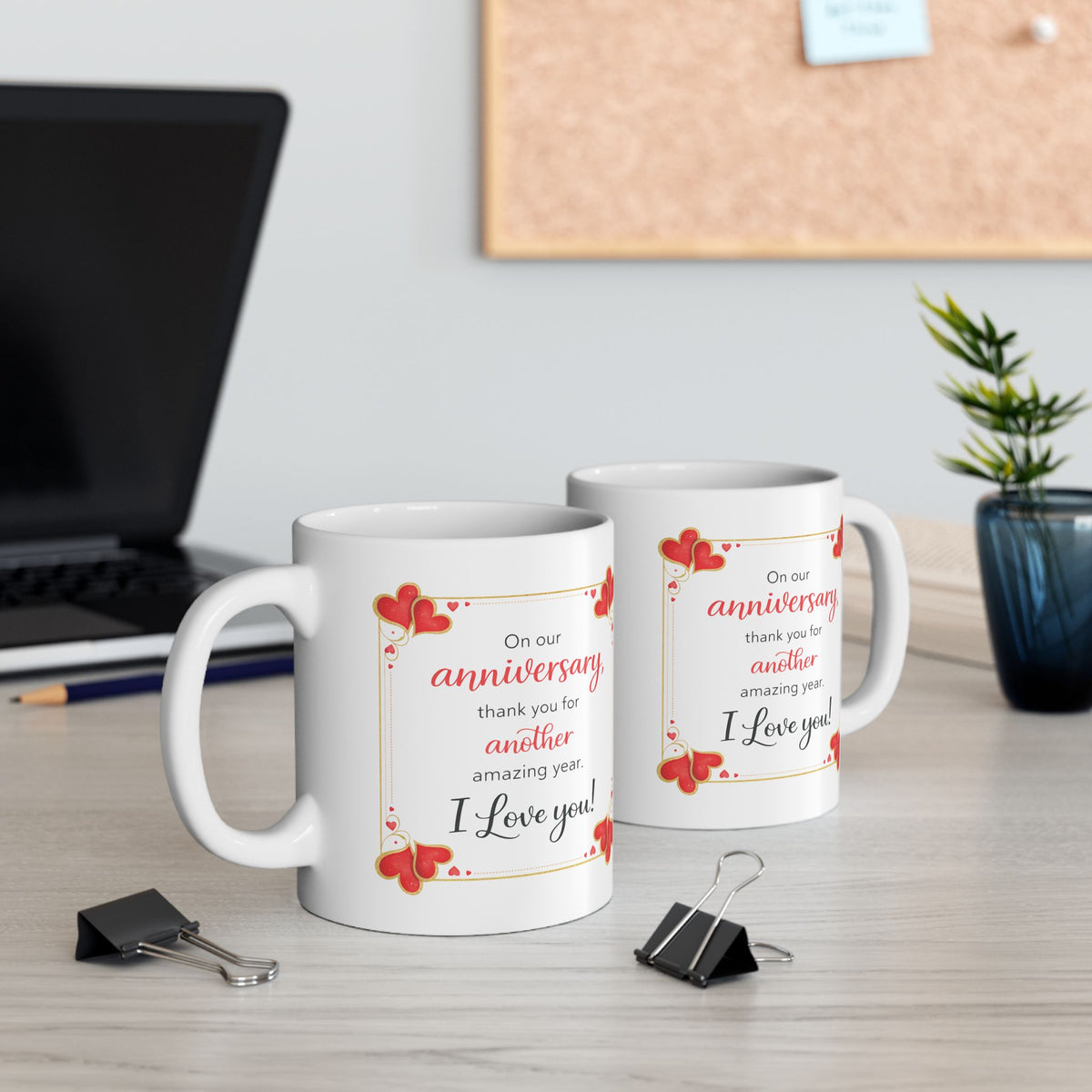 Anniversary Mug - On Our Anniversary