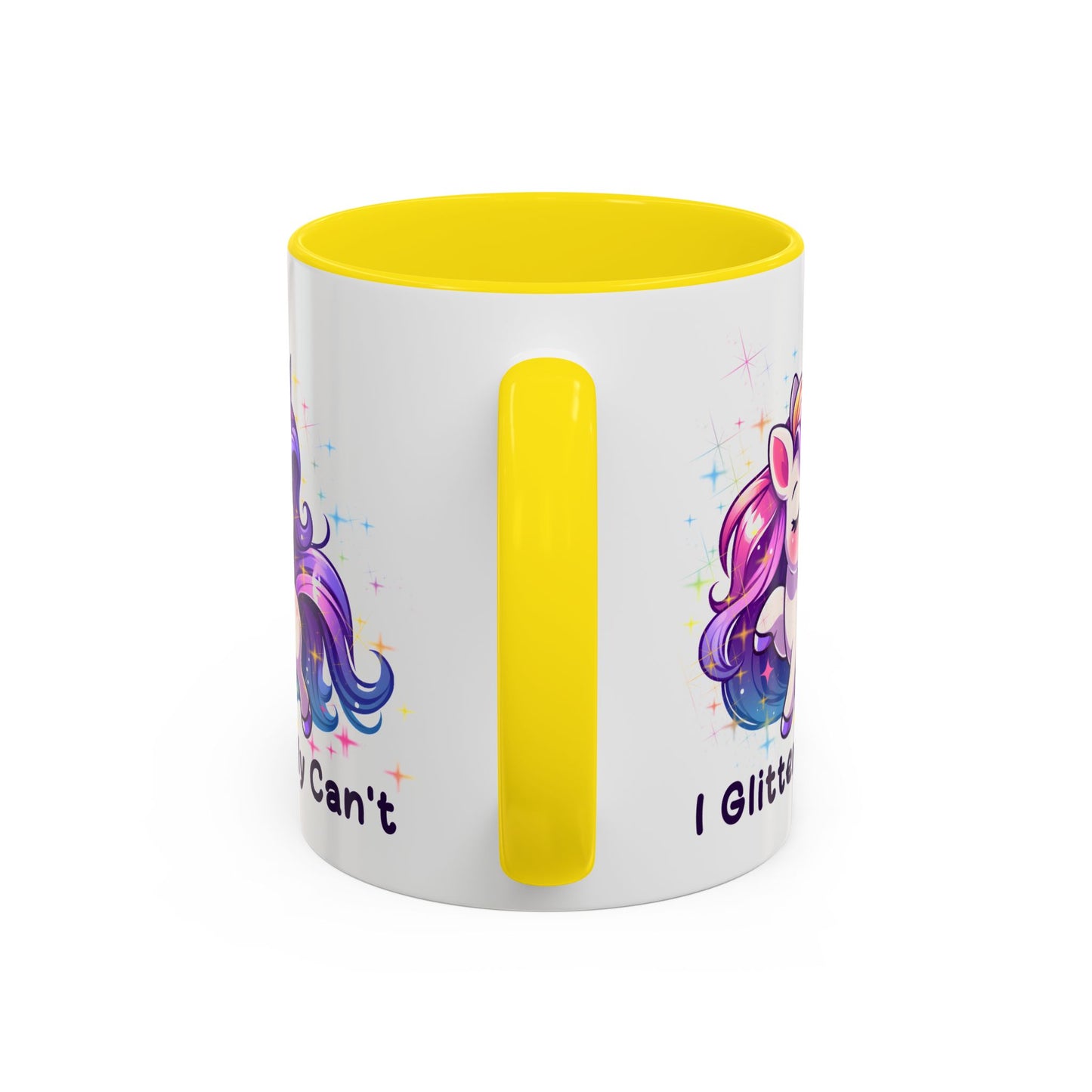 Humor Mug - I Glitterally Can't