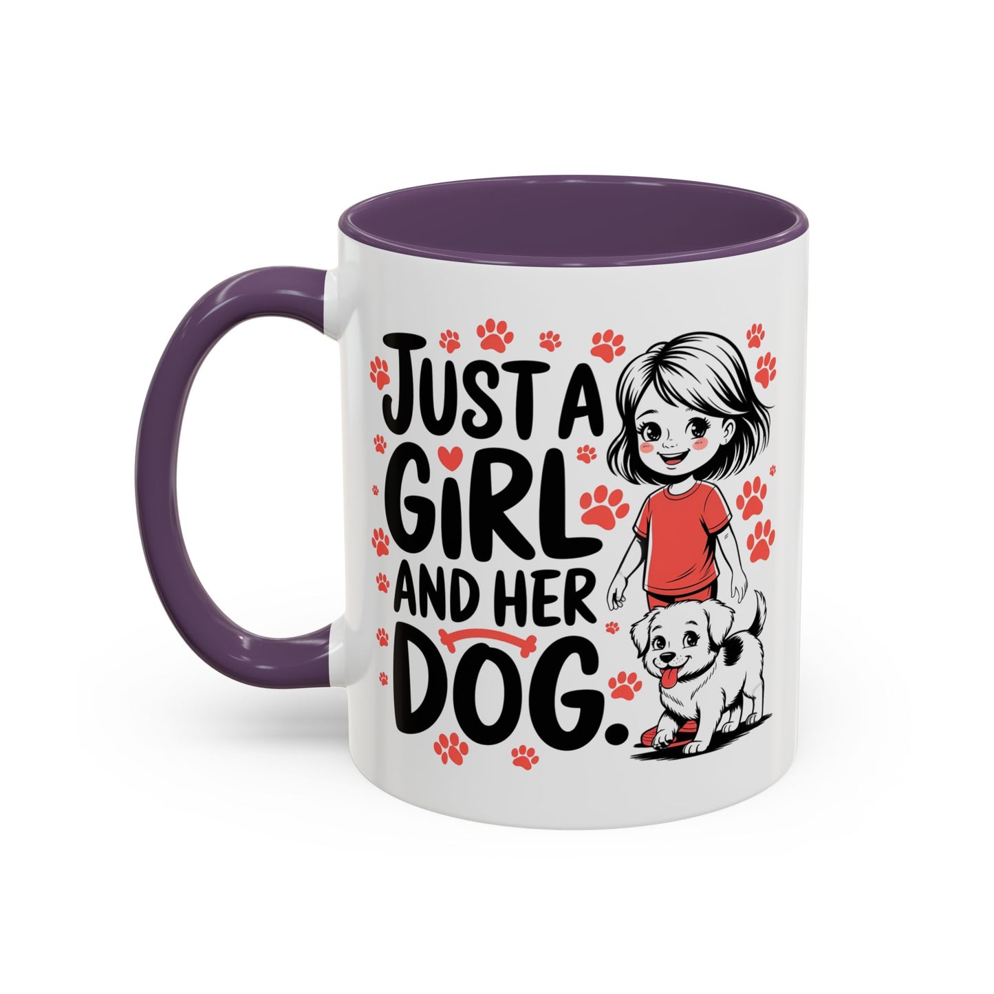 Animal Mug - Just a Girl and Her Dog