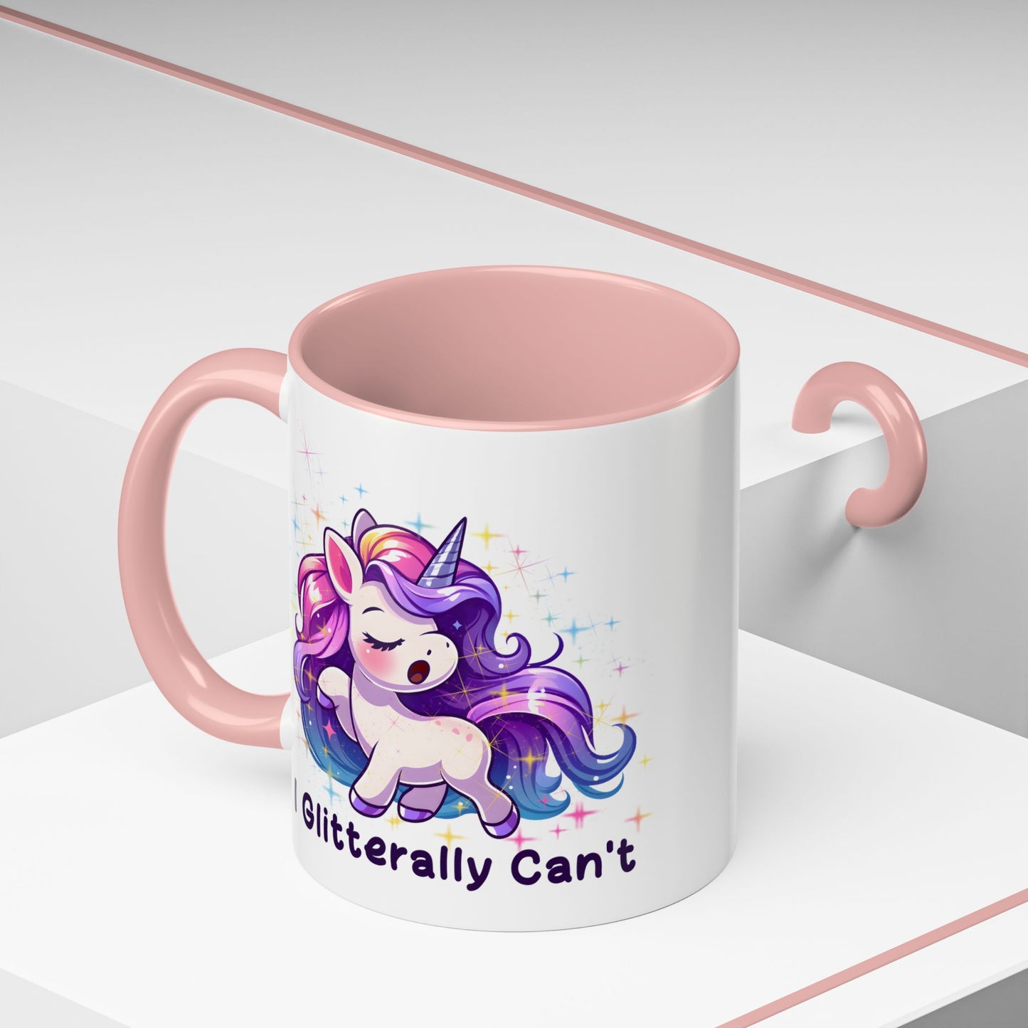 Humor Mug - I Glitterally Can't