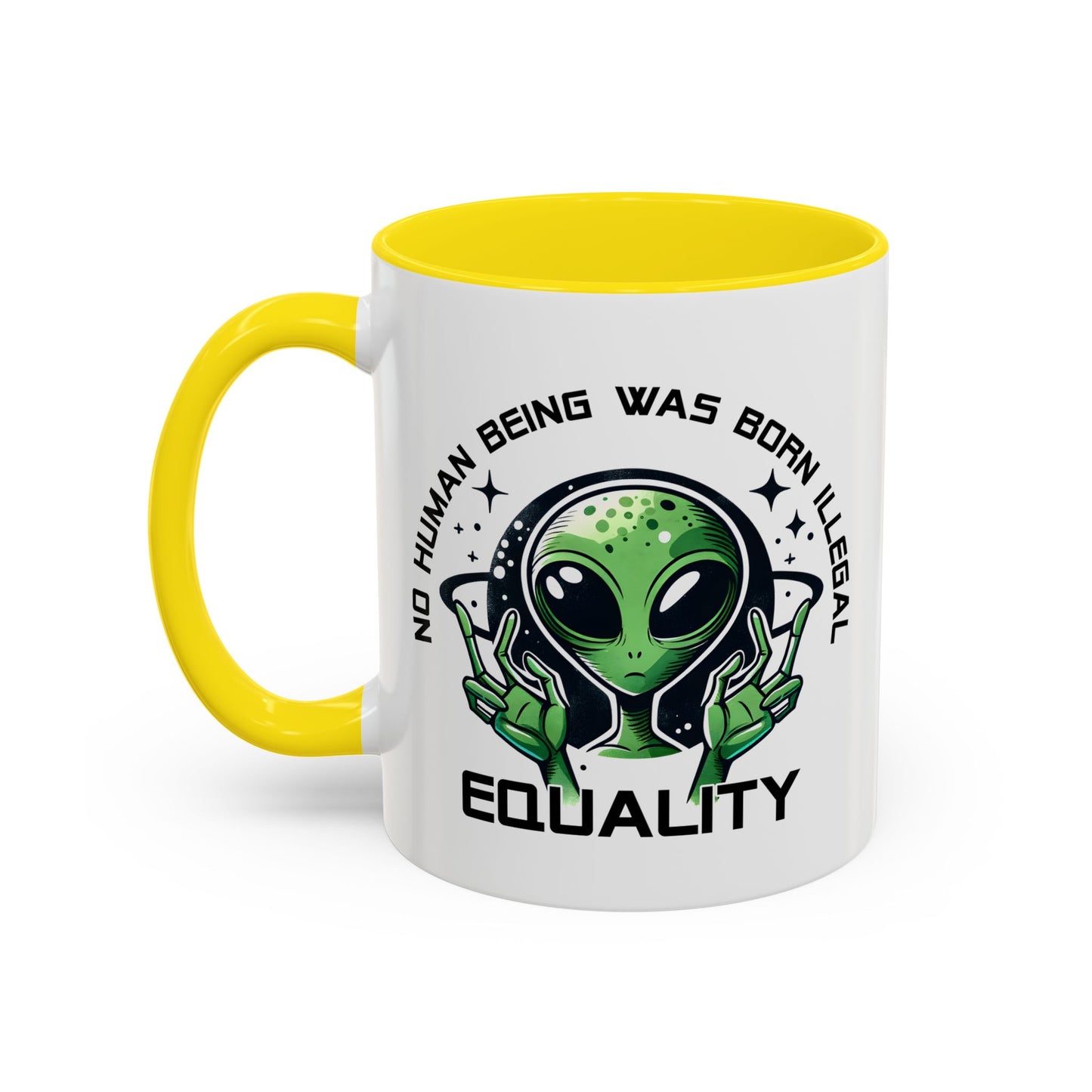 Alien Mug - No Human Being