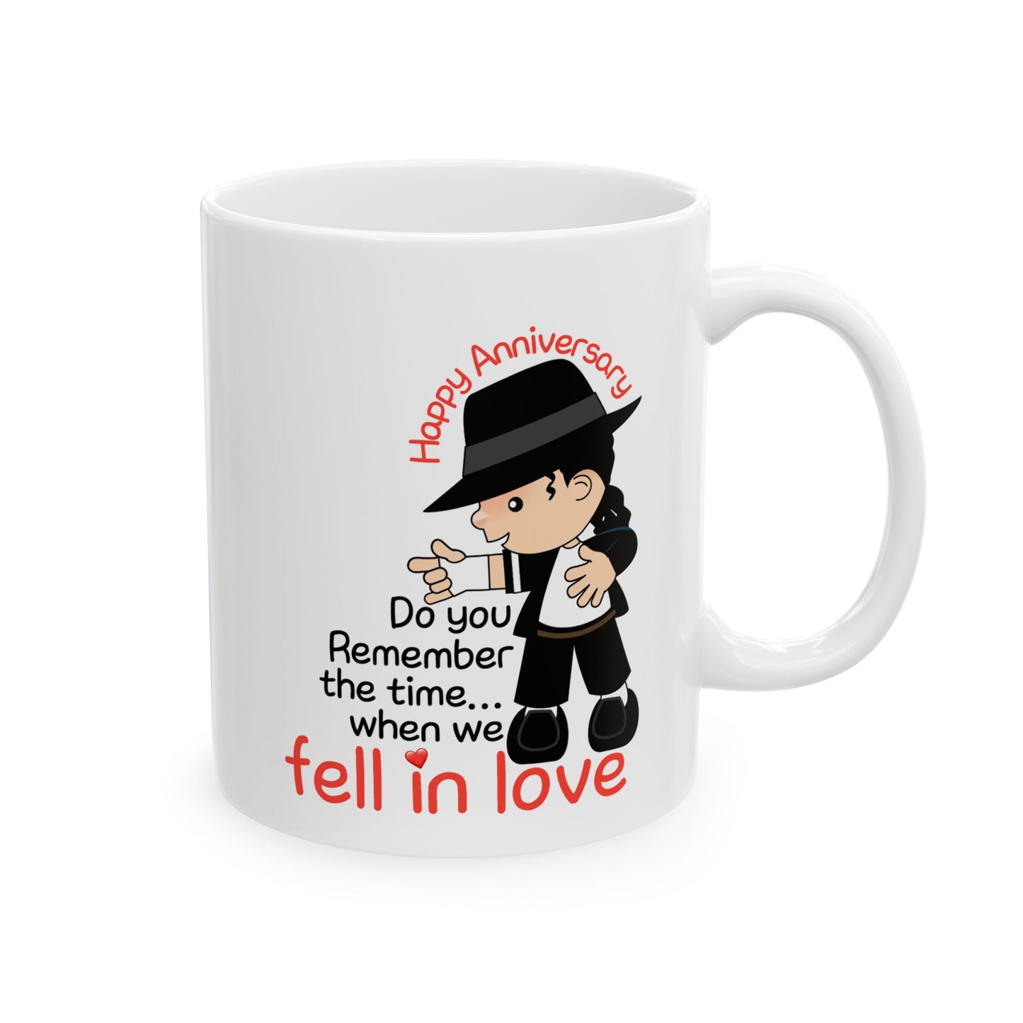 Anniversary Mug - Do You Remember The Time We Fell In Love