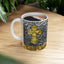 Artistic Mug - Gold Cross