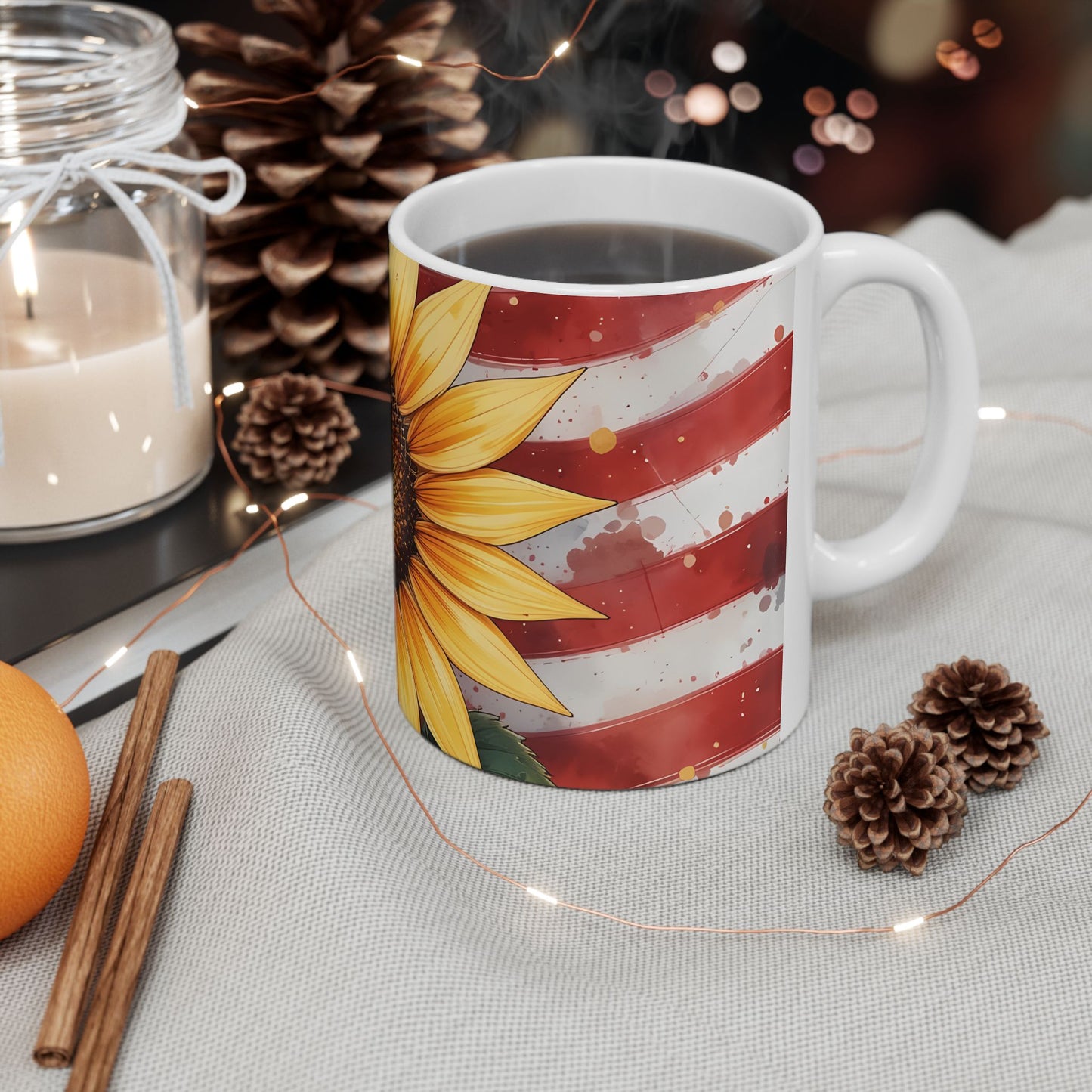 Artistic Mug - American Sunflower