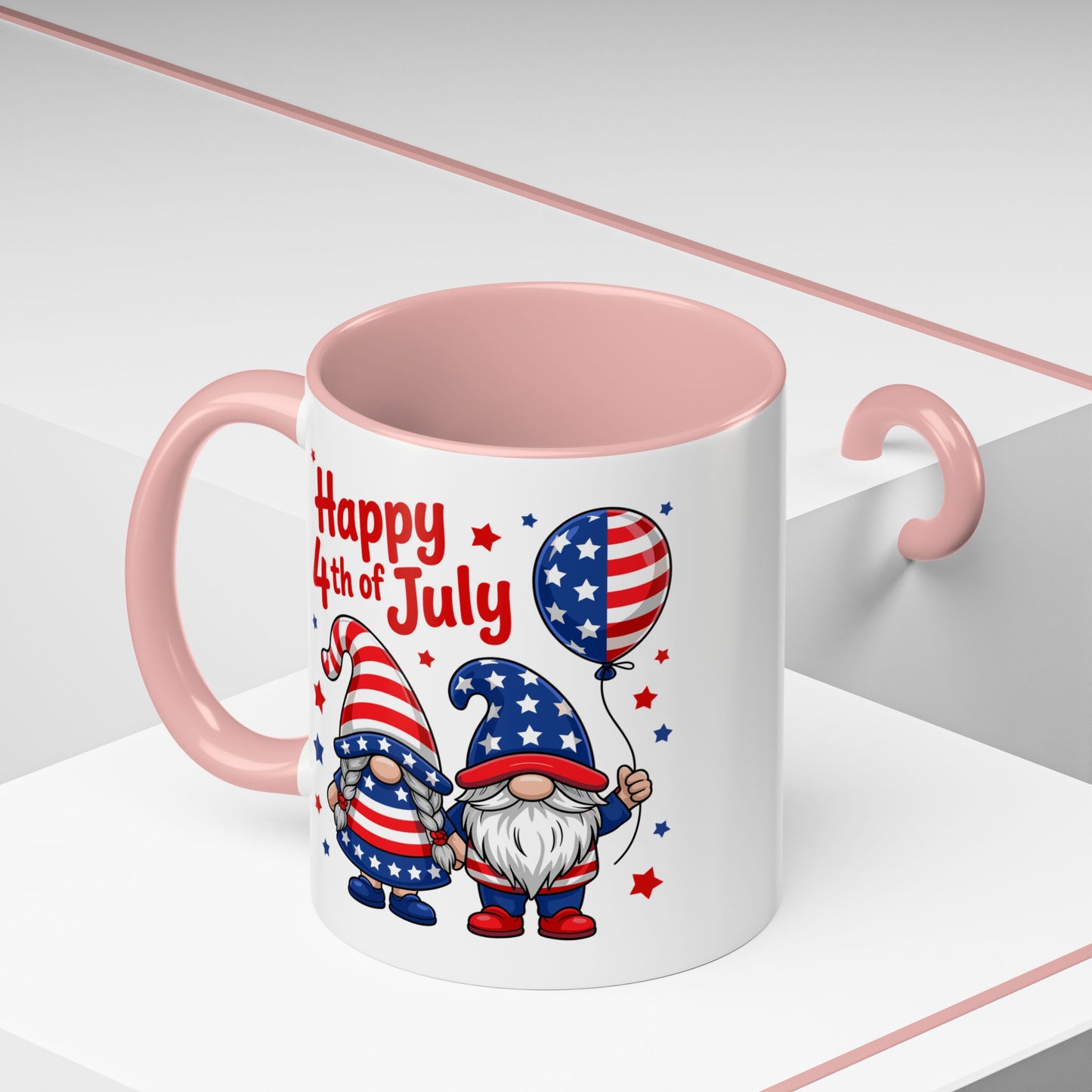 4th of July Mug - Happy 4th of July Gnomes