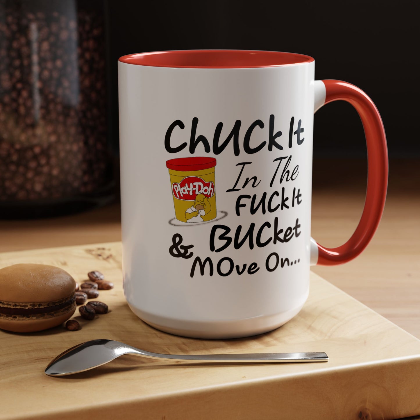 Adult Mug - Chuck It in The Fuck it Bucket