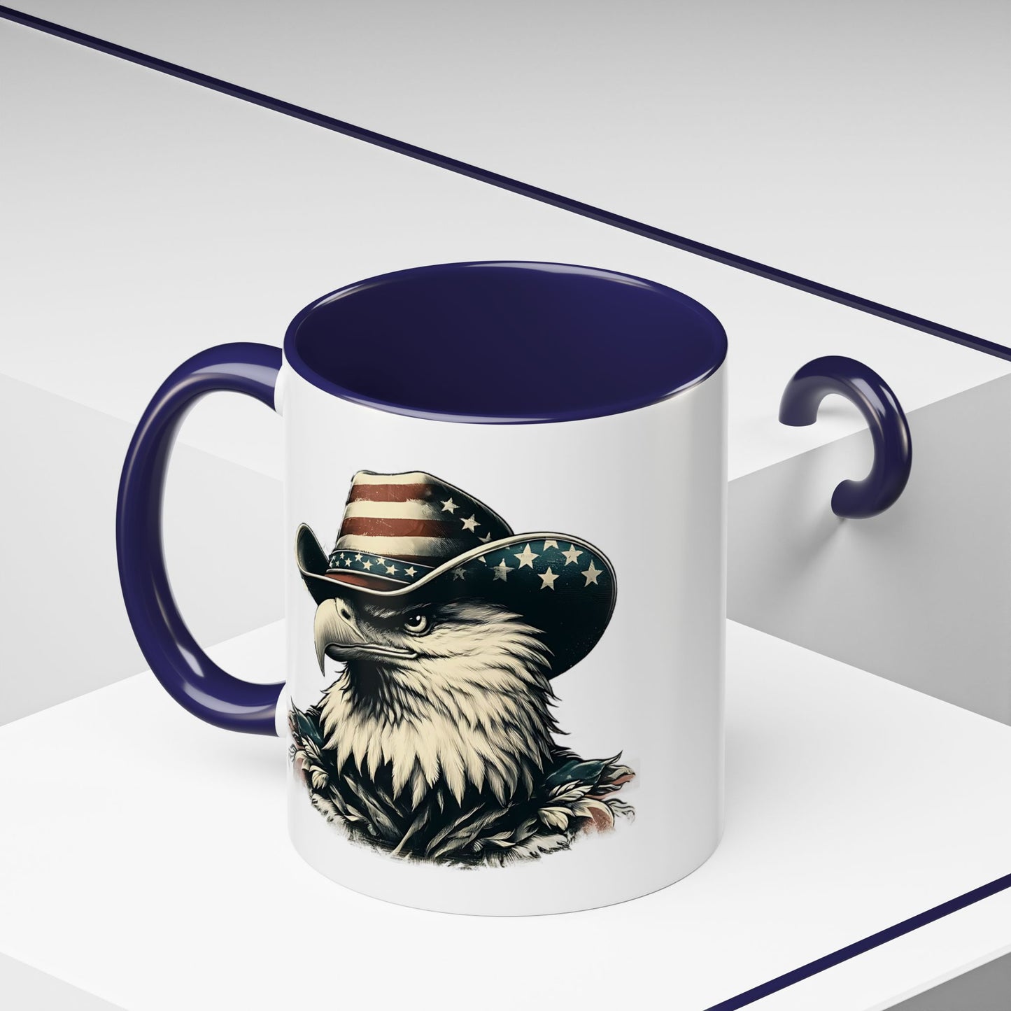 4th of July Mug - American Bald Eagle Flag 5