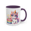 Birthday Mug - Unicorn Candles