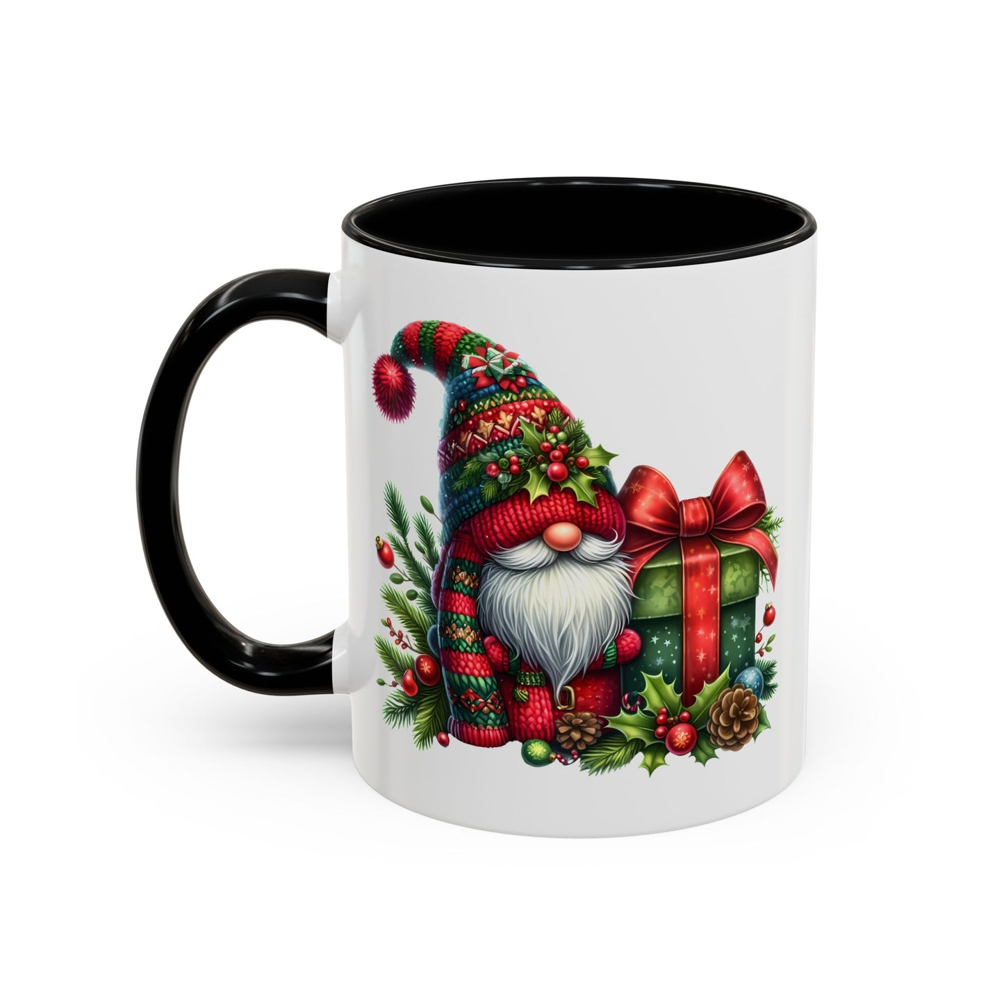 Christmas Mug - Gnome and Present