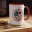 4th of July Mug - Kiss Me I'm American