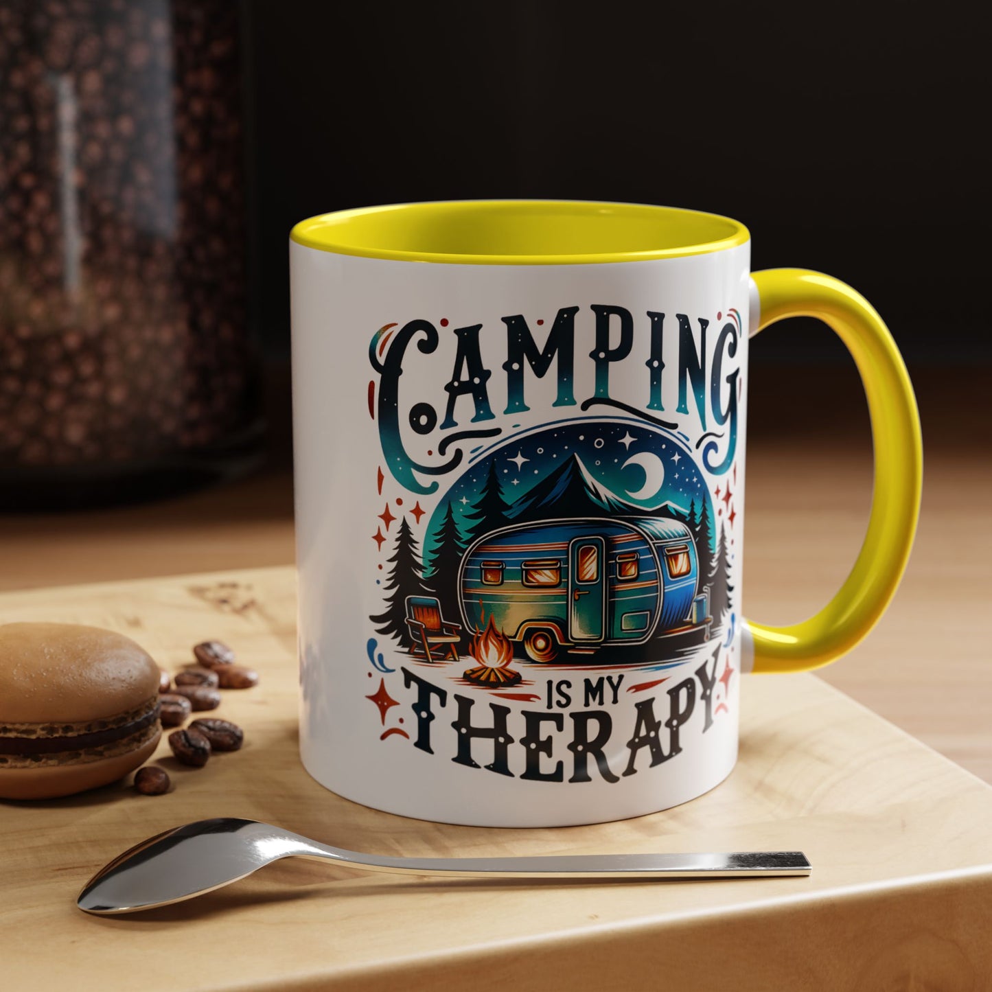 Adventure Mug - Camping Is My Therapy