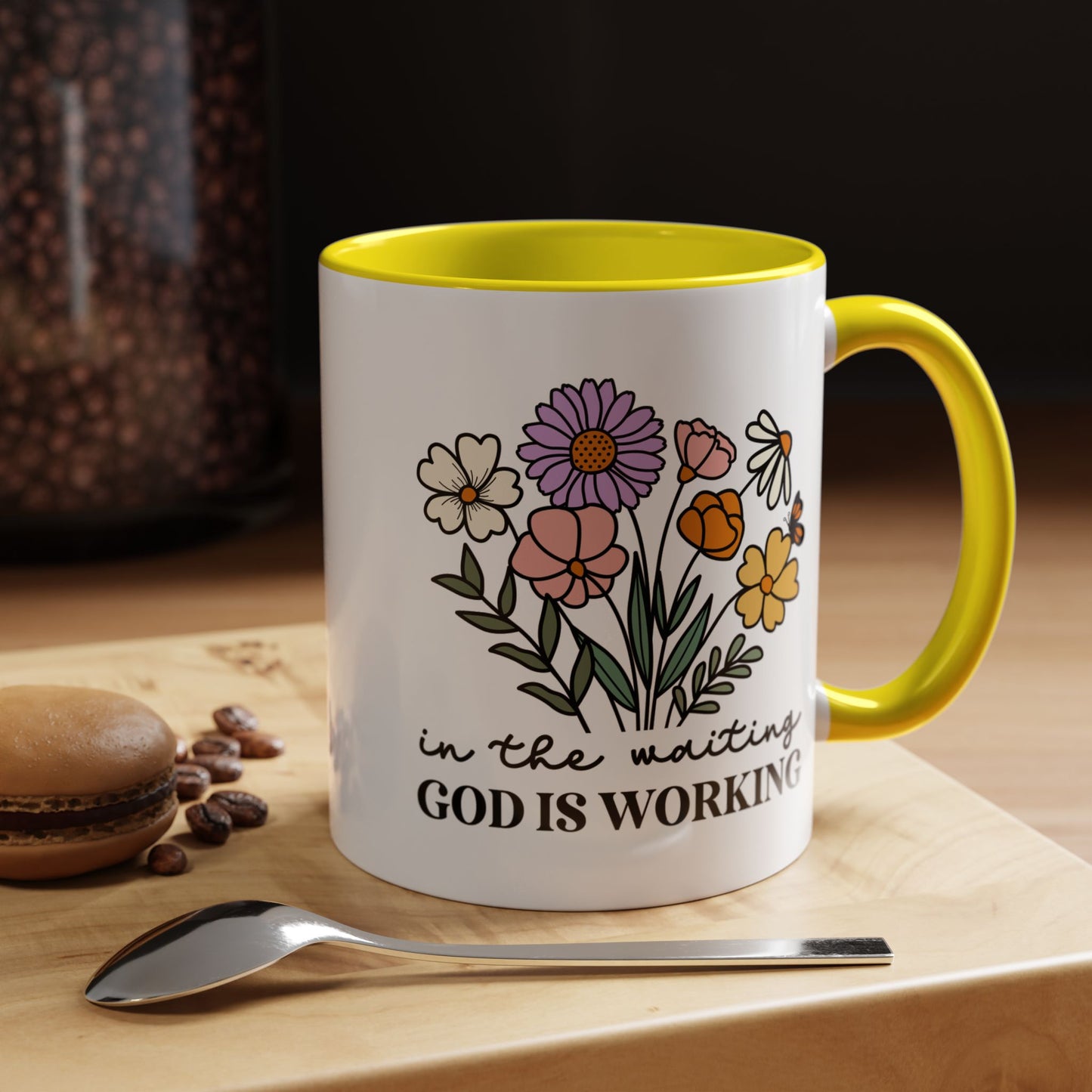 Religious Mug - In The Waiting