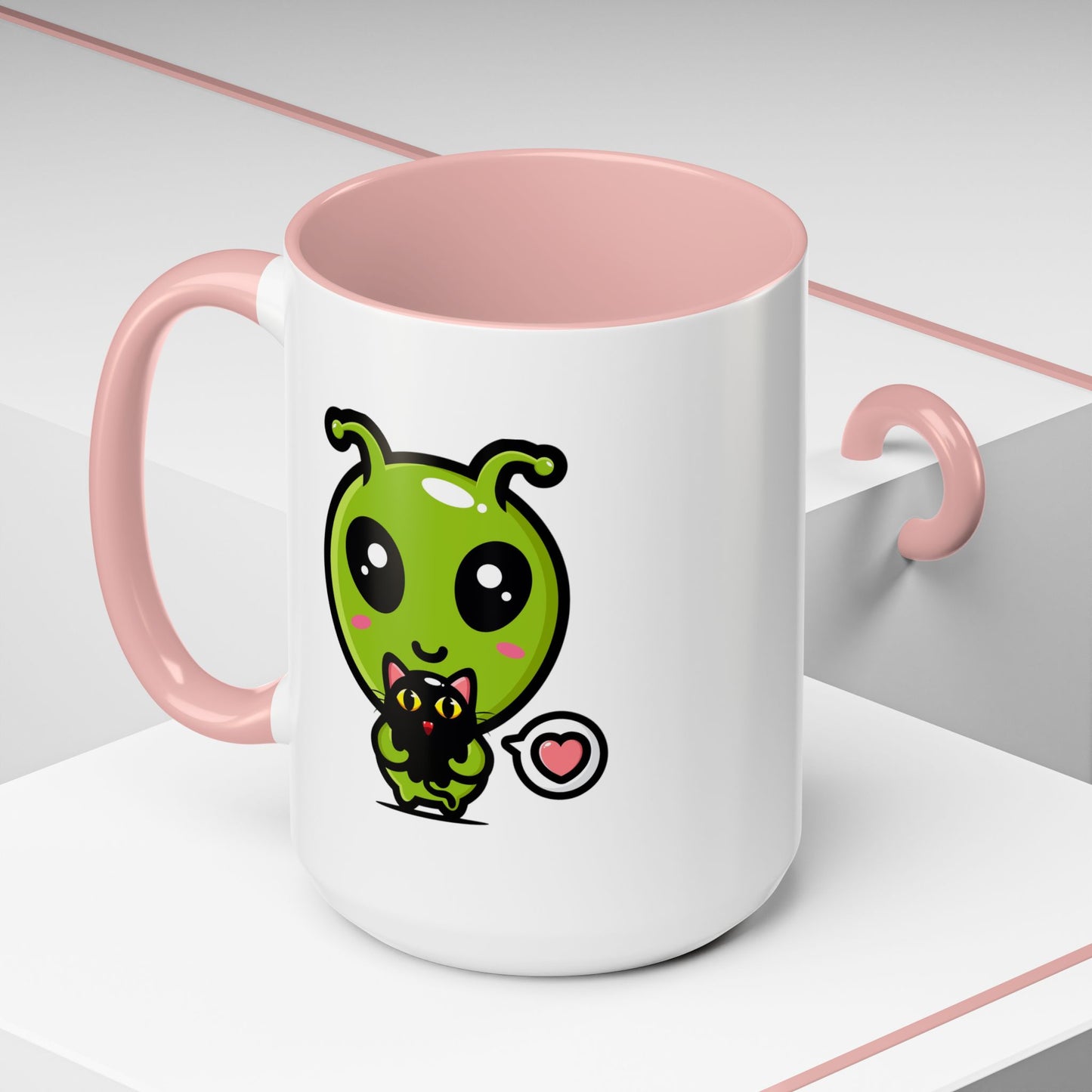 Alien Mug - Alien Hug Cat