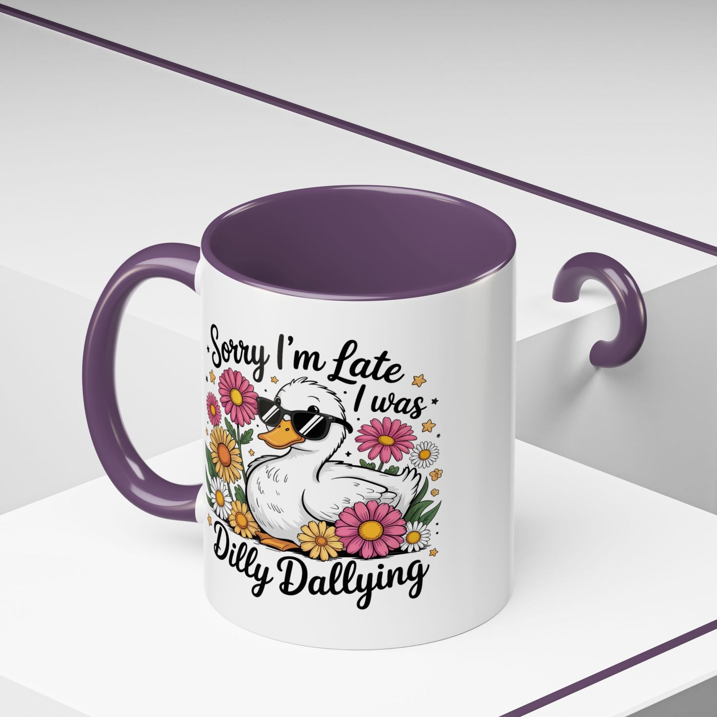 Humor Mug - Sorry I'm Late