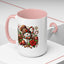Christmas Mug - Red and Green Snowman 2